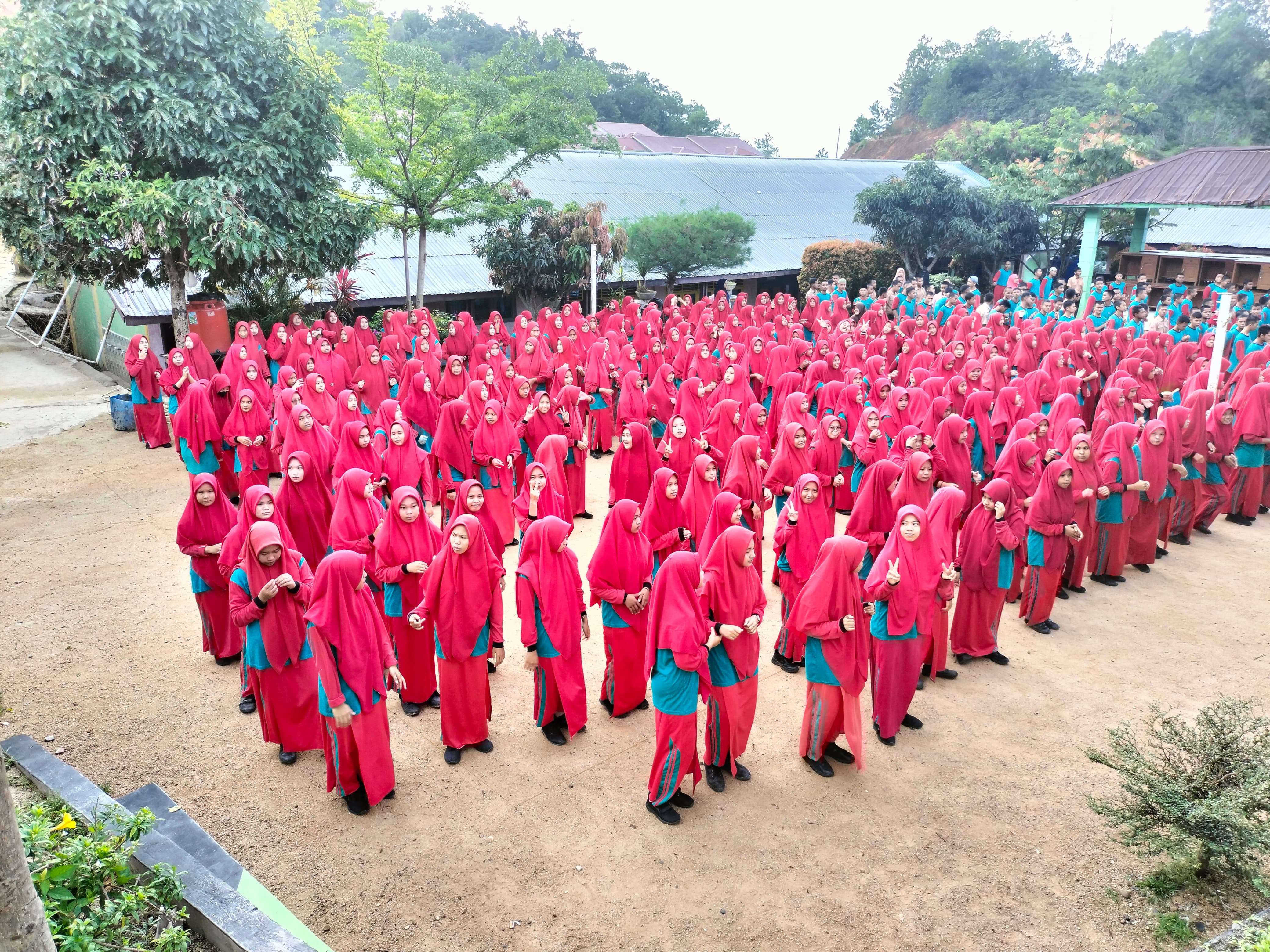 Senam Pagi Siswa MAN Sibolga