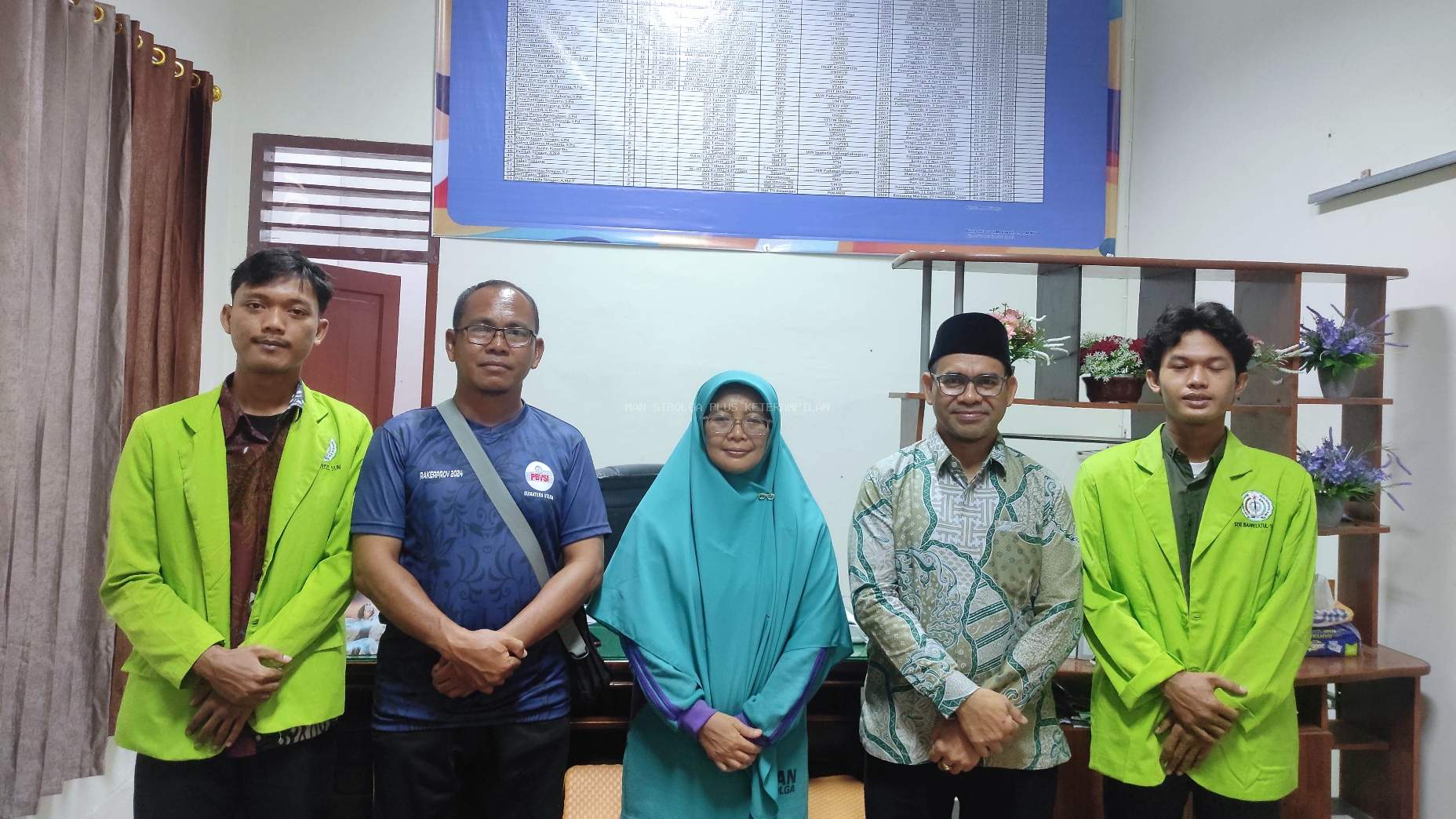 MAN Sibolga Terima Mahasiswa PLP dari STAI Bahriyatul Ulum: Implementasi Kerja Sama MoA