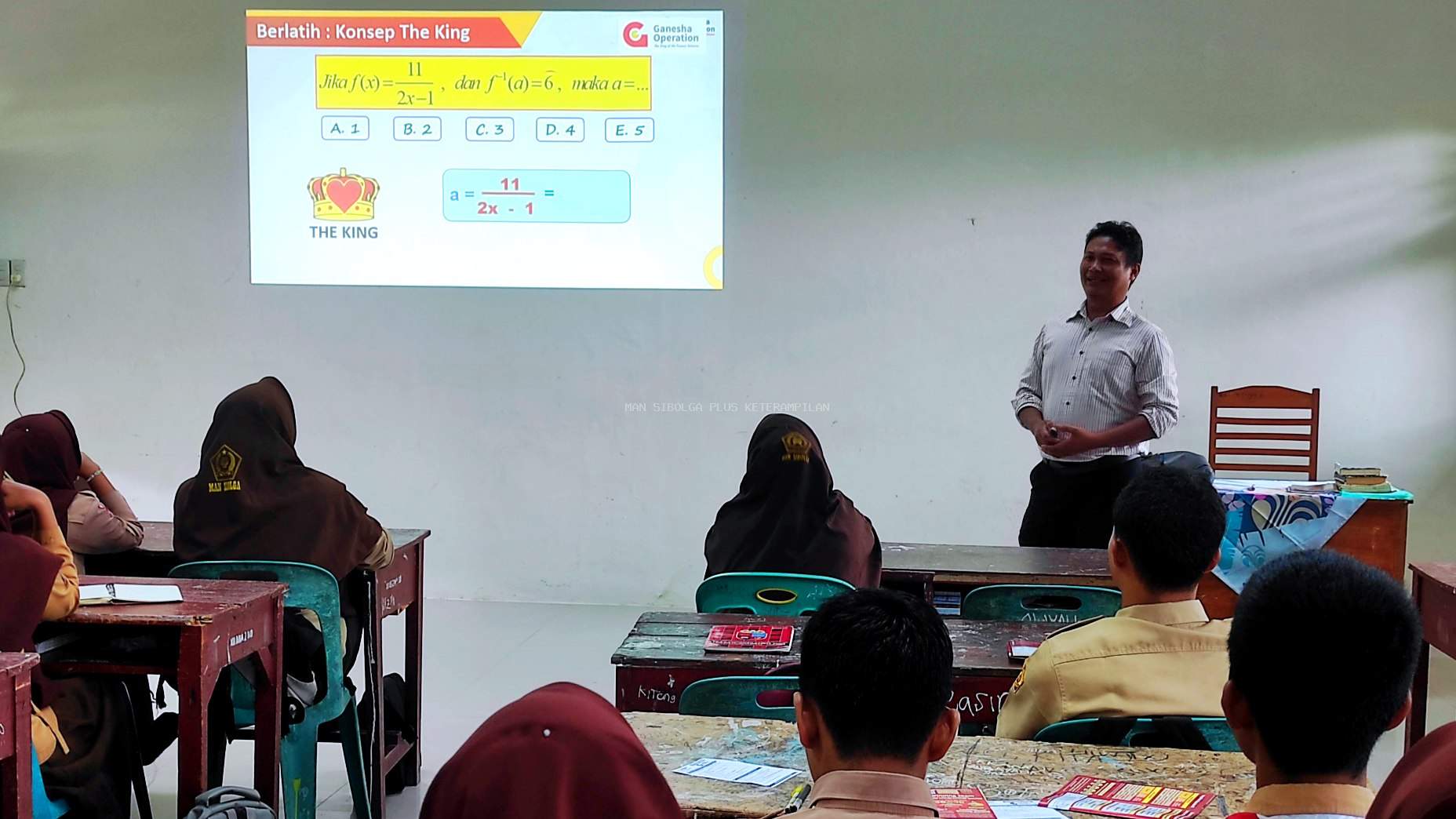 MAN Sibolga Dorong Siswa Jadi Pembelajar Unggul Melalui Revolusi Belajar Bersama Ganesha Operation