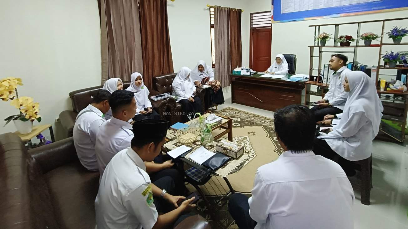 MAN Sibolga Gelar Rapat Strategis: Persiapan Matang Hadapi SNPMB dan SPAN PTKIN