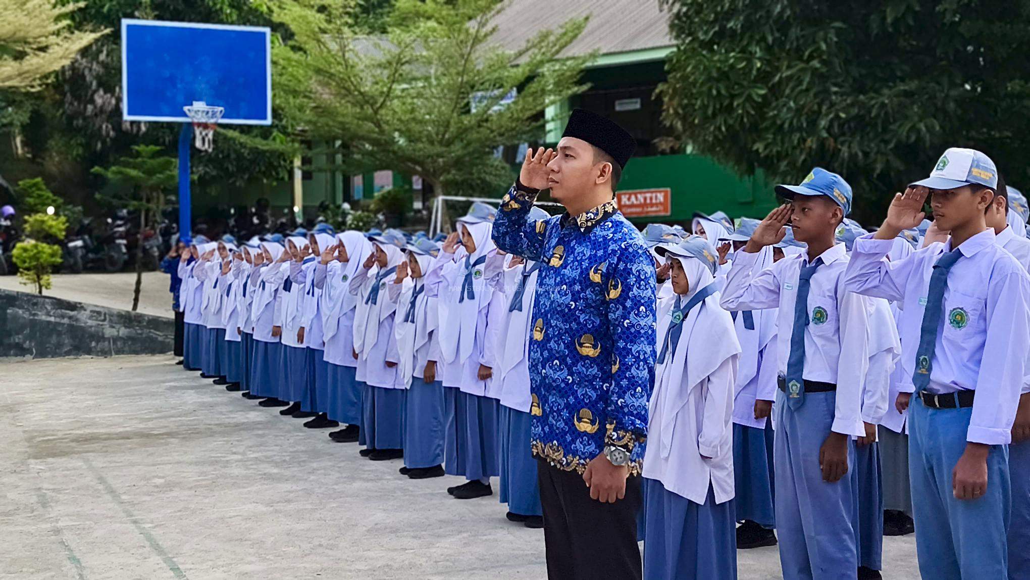 MAN Sibolga Gelar Upacara Harkitnas,Bangkit Brsama Wujudkan Indonesia Kuat
