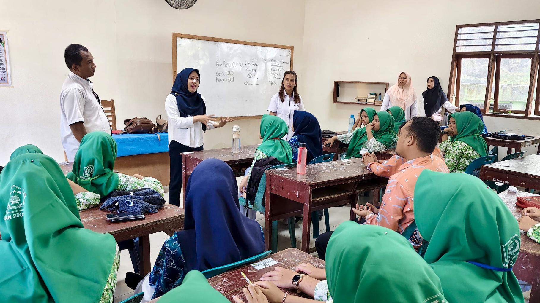 MAN Sibolga Jadi Sasaran Edukasi Perencanaan Hidup Remaja
