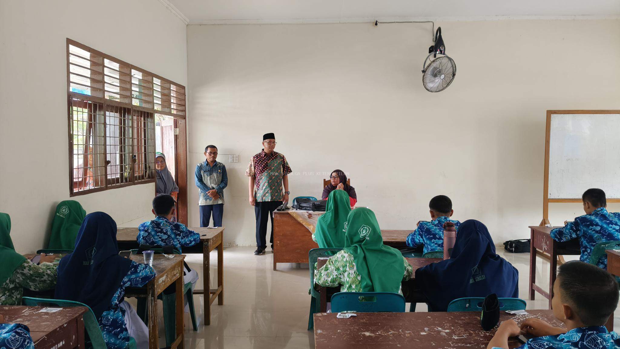 Digitalisai Ujian, MAN Sibolga Jadi Sorotan Penmad