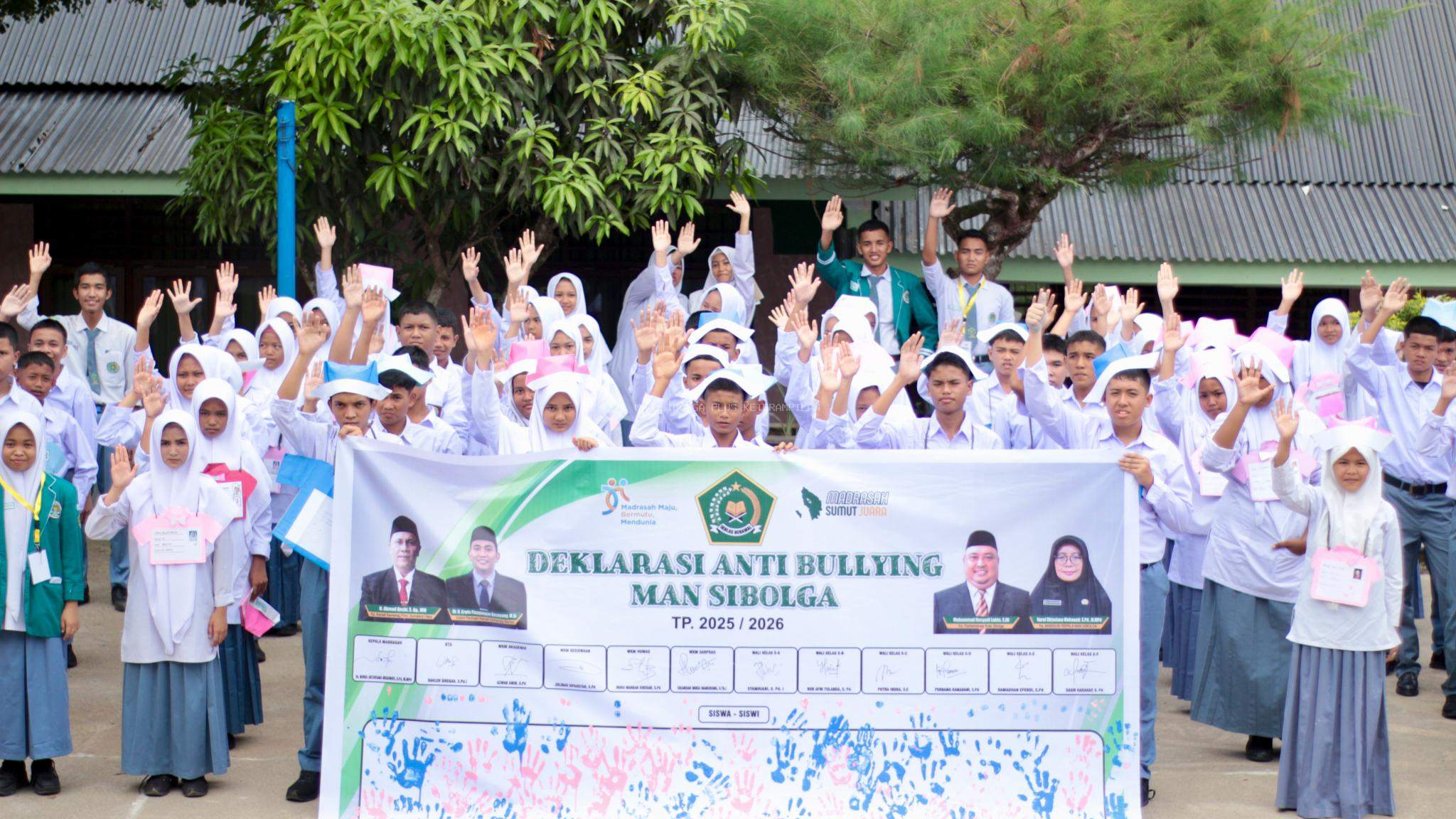 MAN Sibolga Tegaskan Komitmen Anti Bullying Lewat Deklarasi Baru