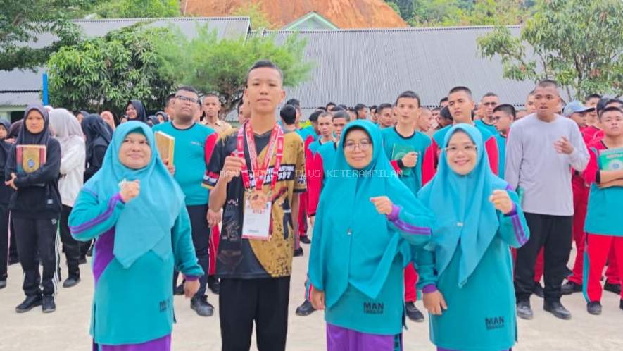 MAN Sibolga Apresiasi Destian Peraih Perunggu Internasional