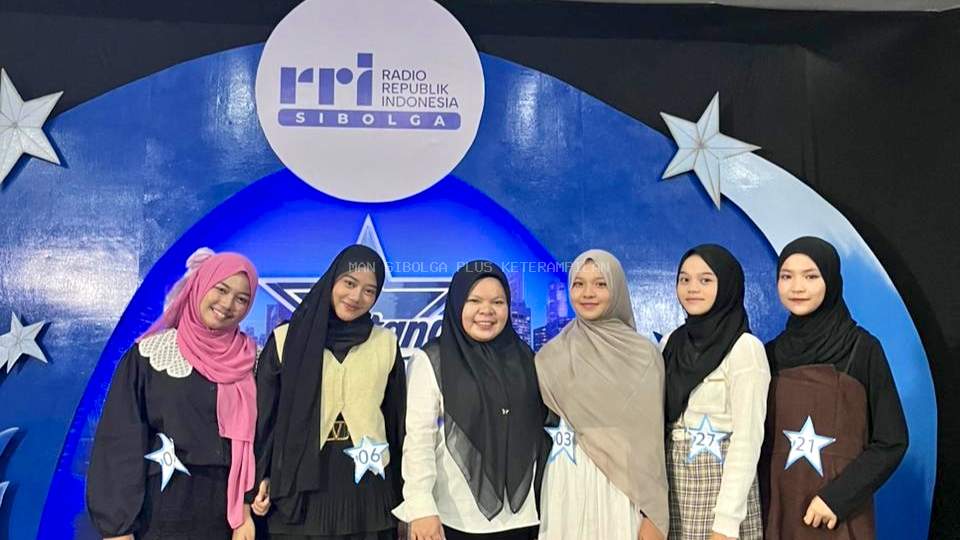 Berkreasi di Panggung, Siswa MAN Sibolga Ramaikan Audisi Bintang Radio