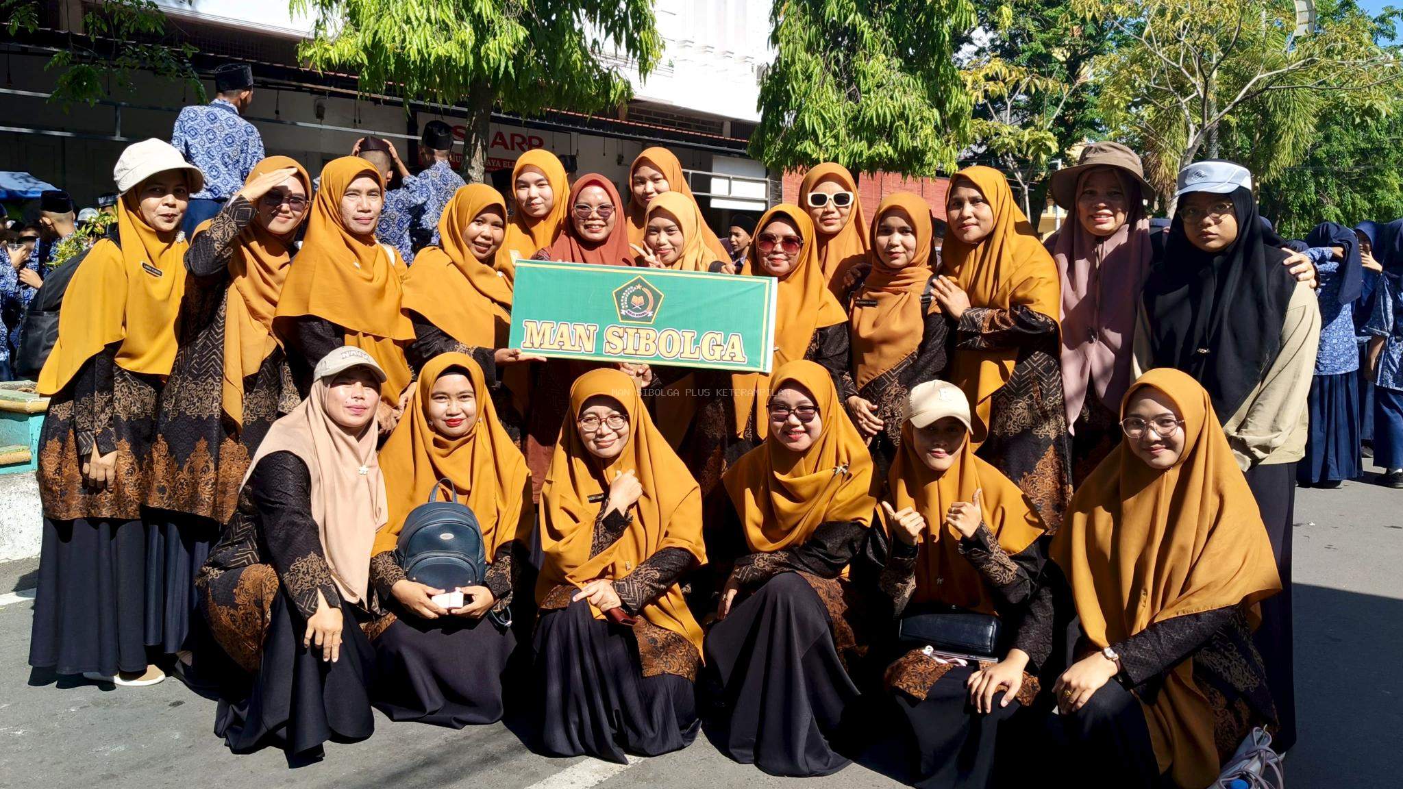 MAN Sibolga Semarakkan Pawai Ta’aruf MTQ Kota Sibolga ke-53